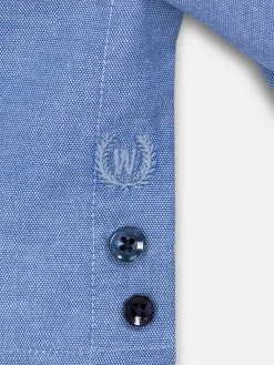 Overhemd Lange Mouw 75698 Cruise Royal Blue