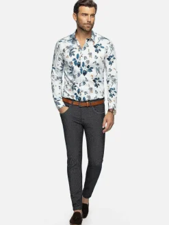 Overhemd Lange Mouw 75670 Evander White