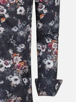 Overhemd Lange Mouw 57000 Grey Brown