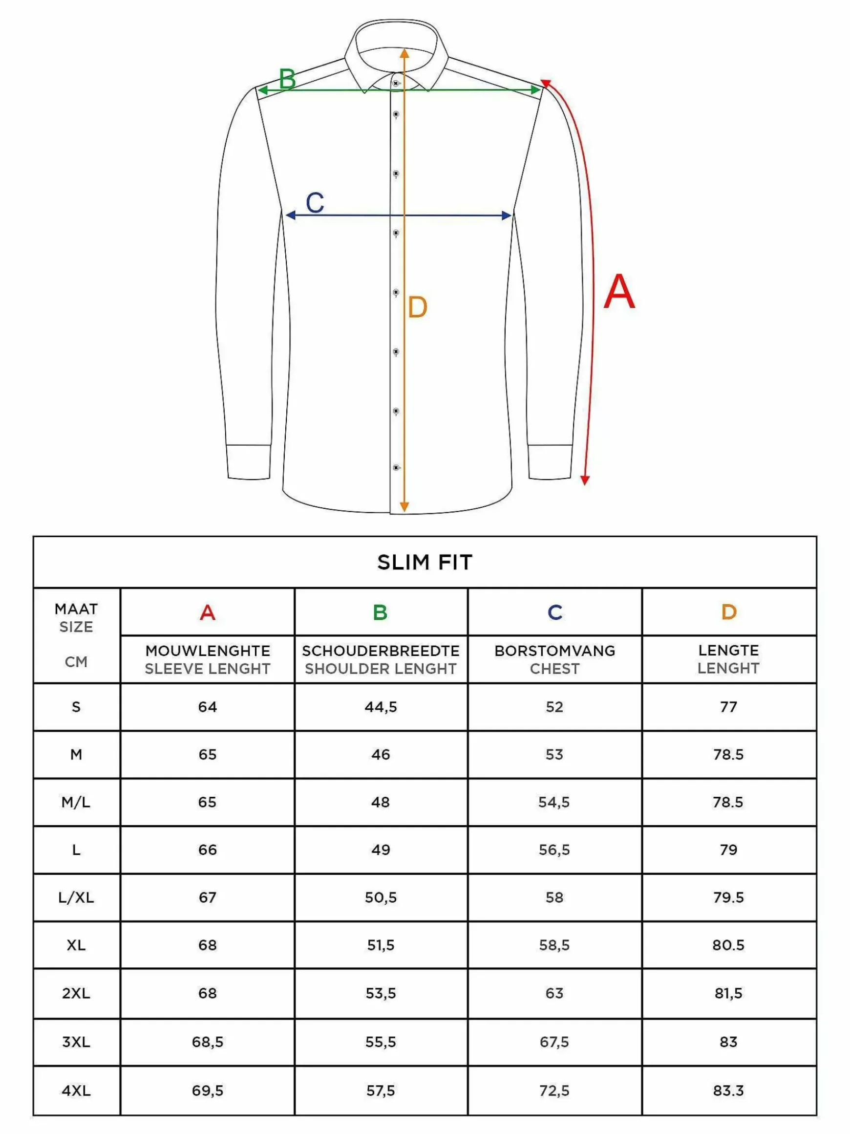 Overhemd Lange Mouw 75665 Harvery Specter Black