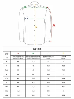 Overhemd Lange Mouw 75665 Harvery Specter Navy