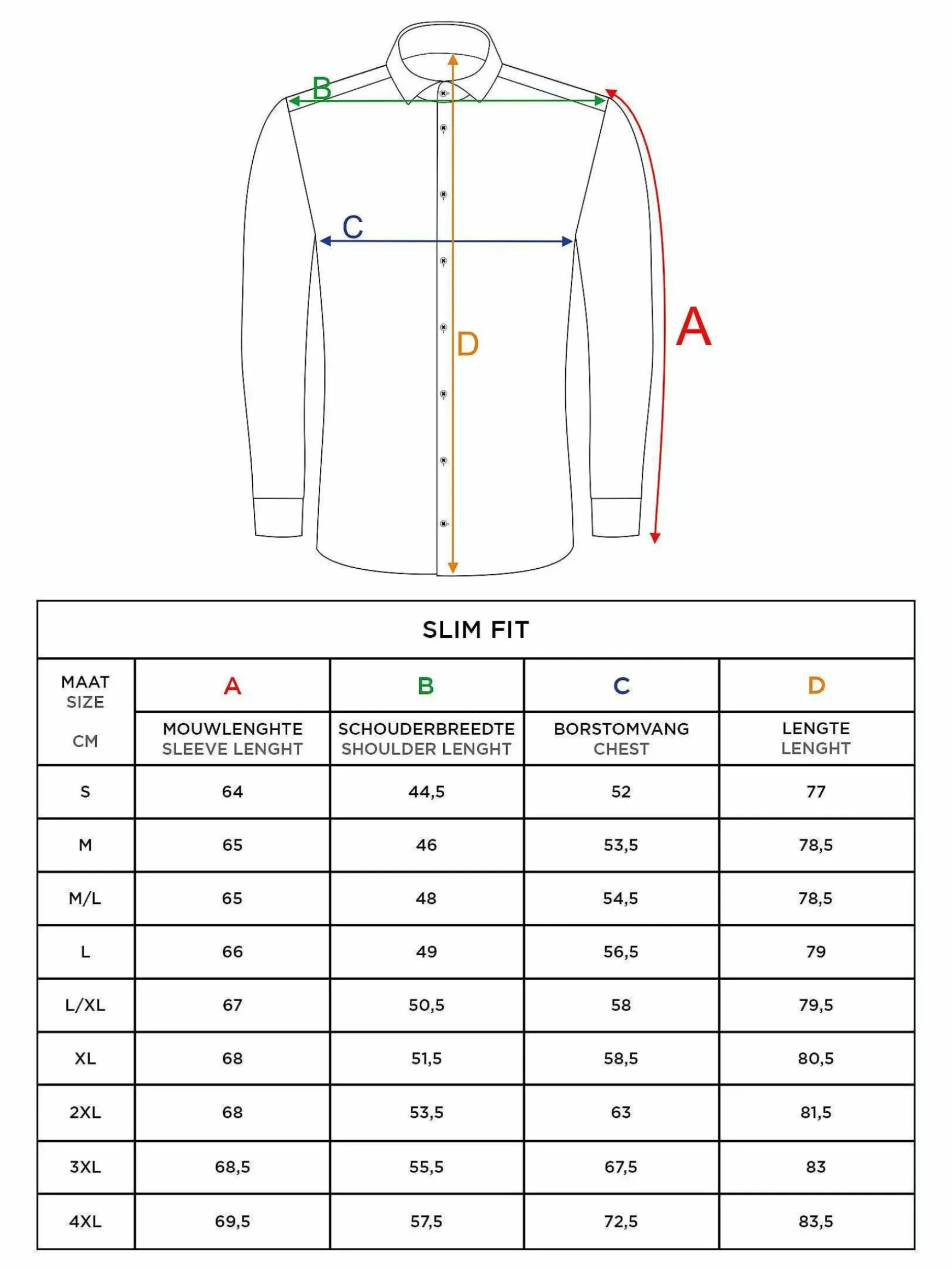Overhemd Lange Mouw 75665 Harvery Specter Navy