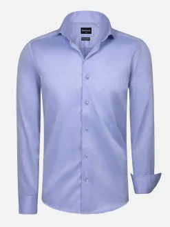 Overhemd Lange Mouw 75665 Harvery Specter Light Blue