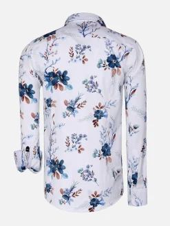 Overhemd Lange Mouw 75701 Herbeumont White