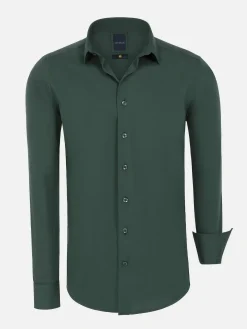Overhemd Lange Mouw 85296 Leira Dark Green