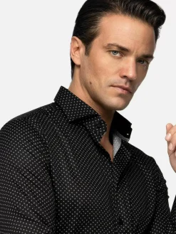 Overhemd Lange Mouw 75675 Lonval Black