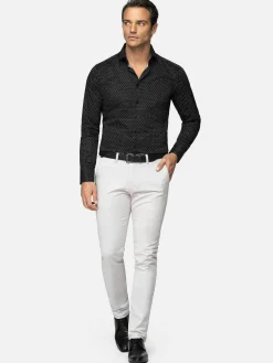 Overhemd Lange Mouw 75675 Lonval Black