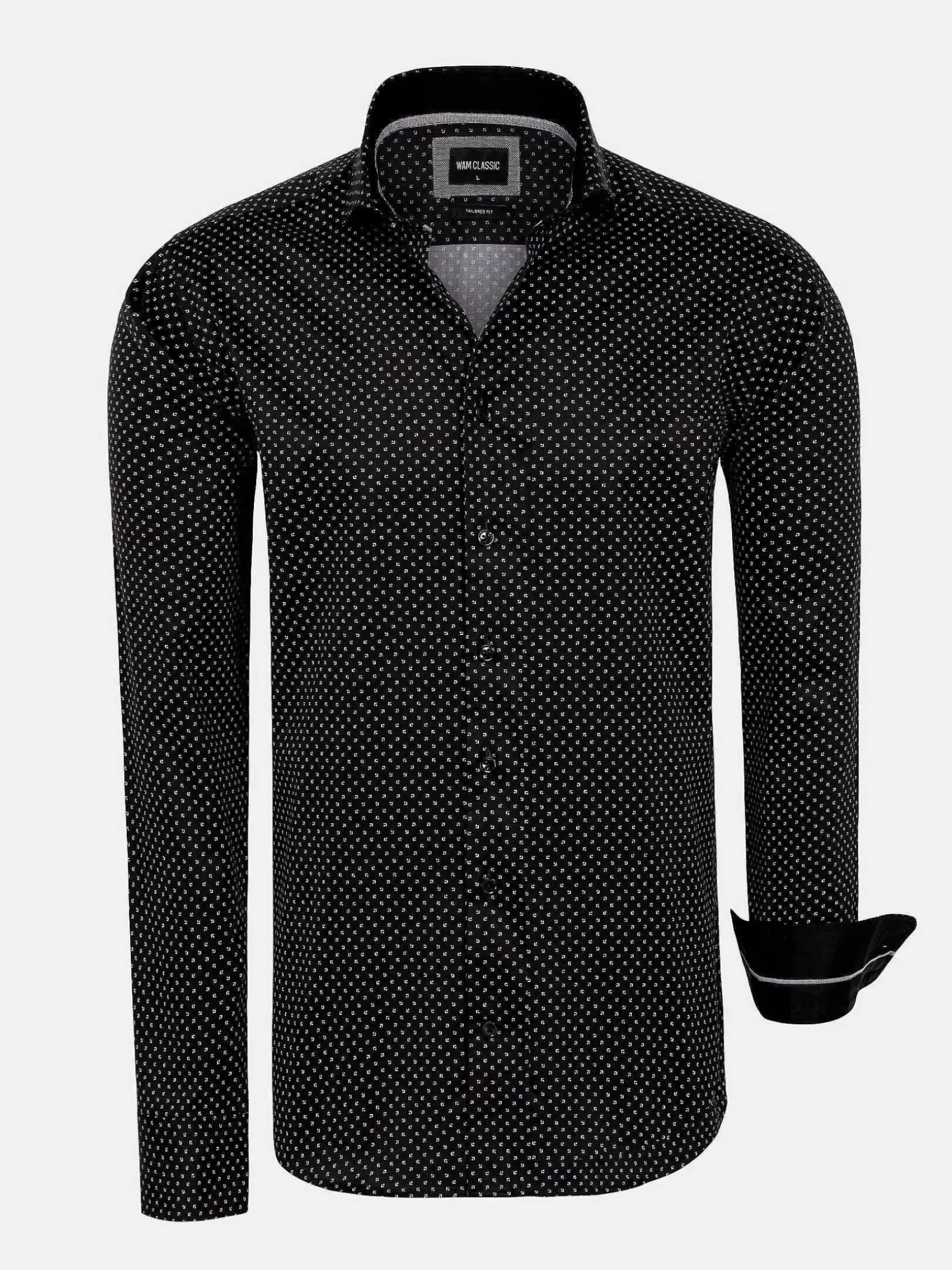 Overhemd Lange Mouw 75675 Lonval Black