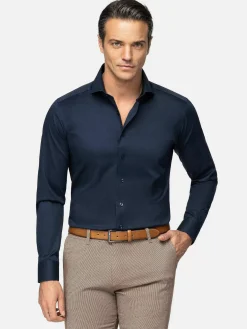 Overhemd Lange Mouw 75711 Monsebo Navy