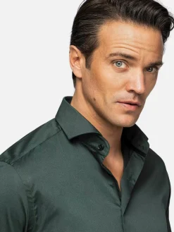 Overhemd Lange Mouw 75716 Morebo Green