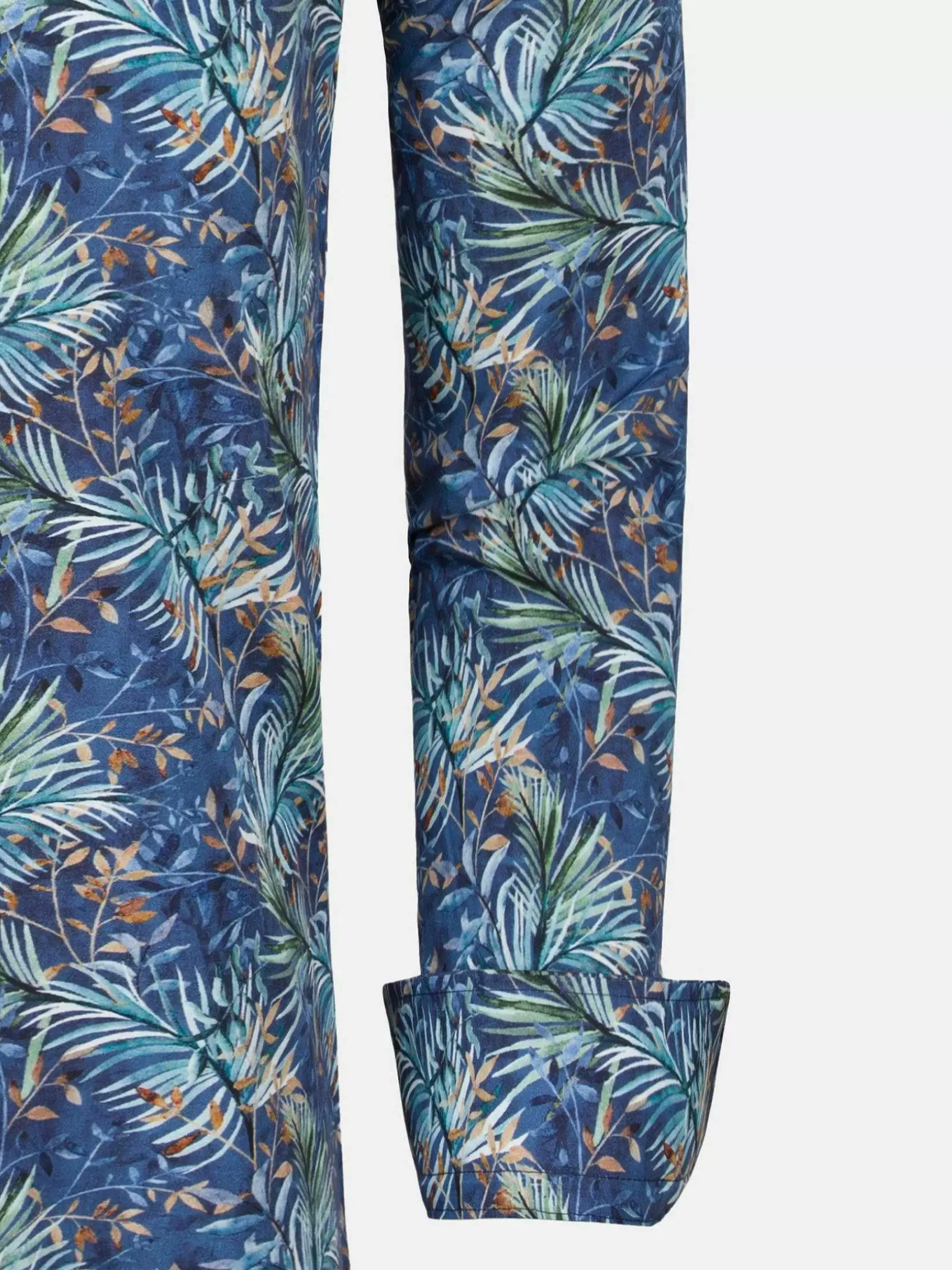 Overhemd Lange Mouw 65045 Navy Blue