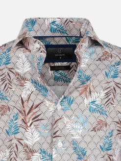 Overhemd Lange Mouw 57000 Navy