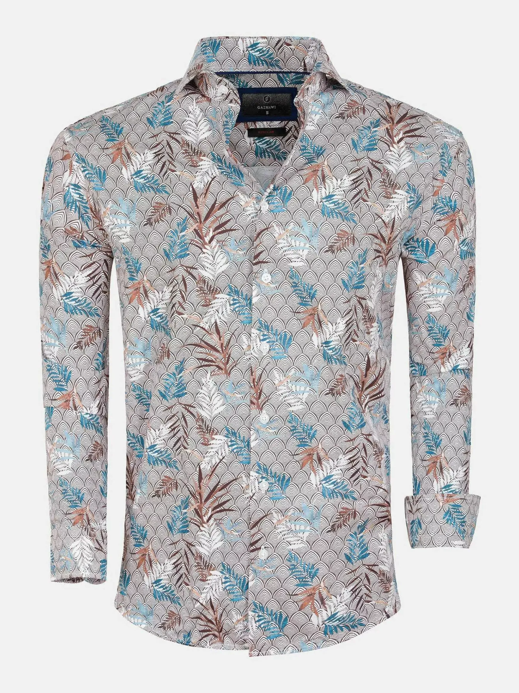 Overhemd Lange Mouw 57000 Navy