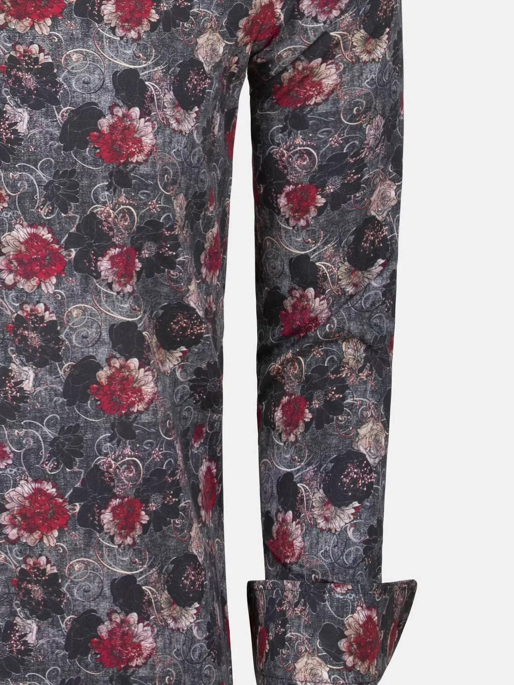 Overhemd Lange Mouw 65045 Navy Off White