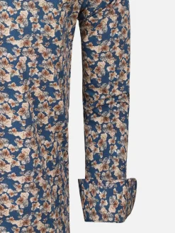 Overhemd Lange Mouw 65045 Navy