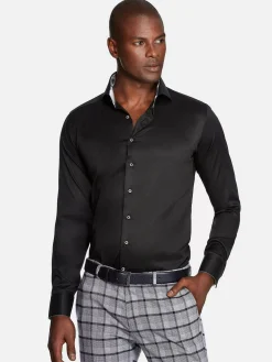 Overhemd Lange Mouw 75679 Pavel Black