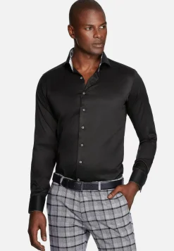 Overhemd Lange Mouw 75679 Pavel Black