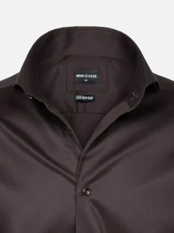 Overhemd Lange Mouw 75665 Pelle Brown