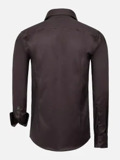 Overhemd Lange Mouw 75665 Pelle Brown