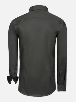 Overhemd Lange Mouw 75665 Pelle Dark Green
