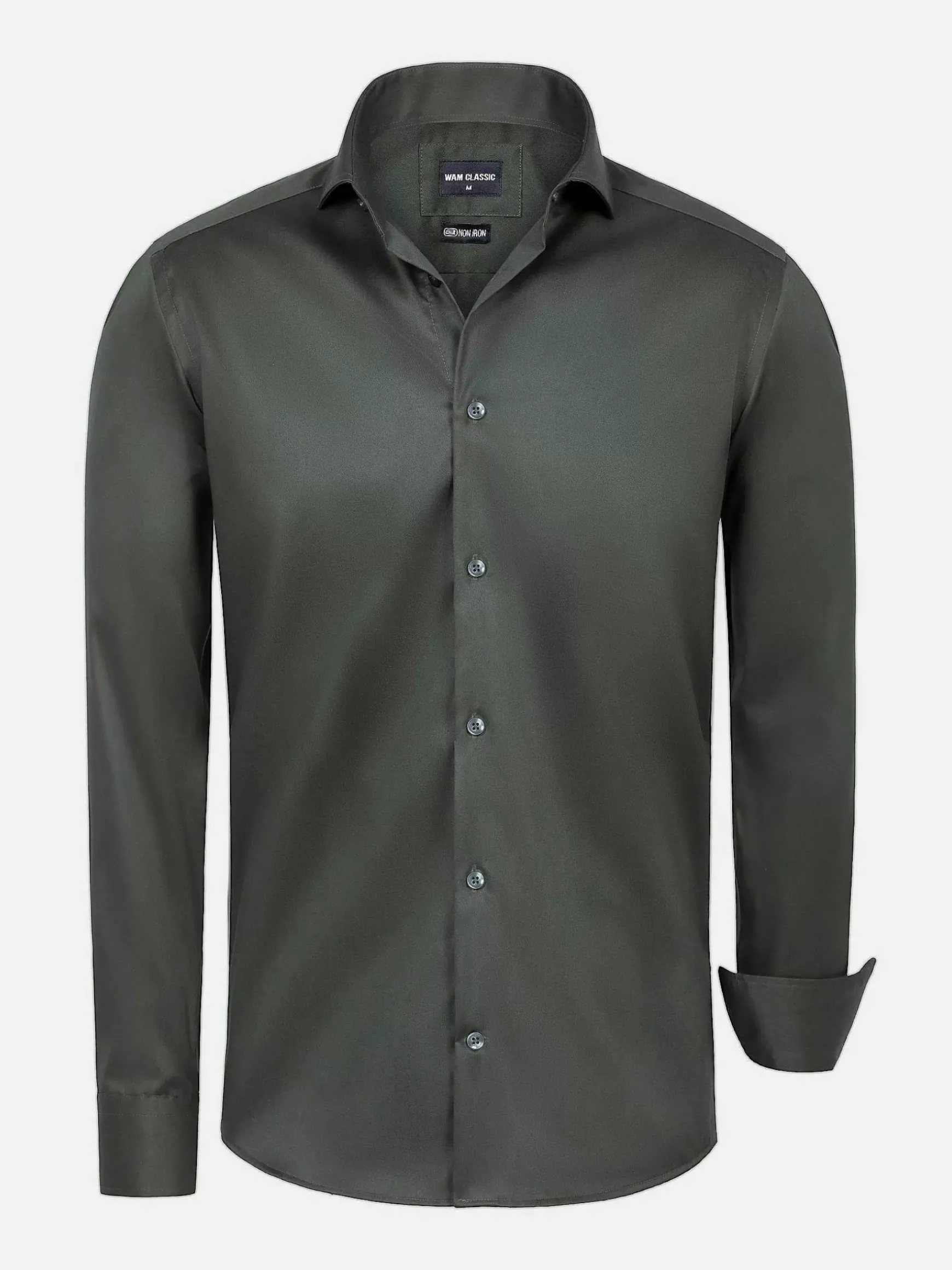 Overhemd Lange Mouw 75665 Pelle Dark Green