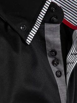 Overhemd Lange Mouw 75720 Perth Black