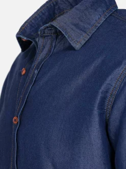 Overhemd Lange Mouw 75664 Potamos Navy