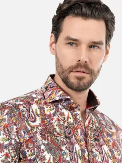 Overhemd Lange Mouw 75690 Rathmore Red