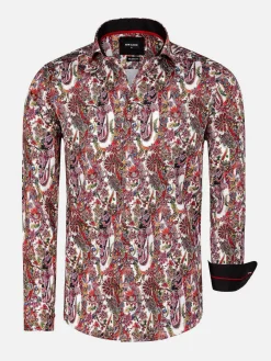 Overhemd Lange Mouw 75690 Rathmore Red