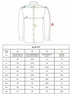 Overhemd Lange Mouw 75693 Rennes