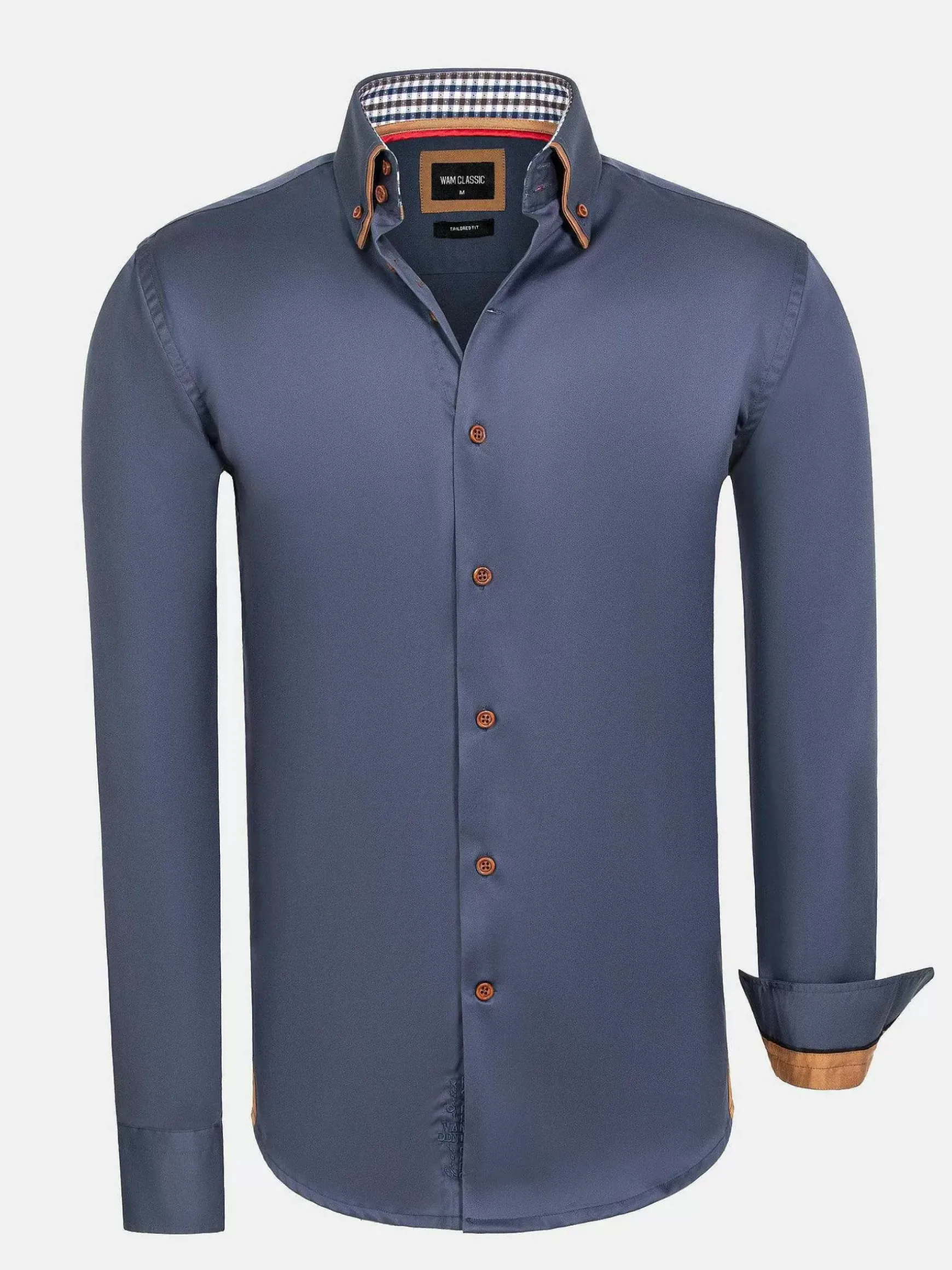 Overhemd Lange Mouw 75704 Romney Anthracite