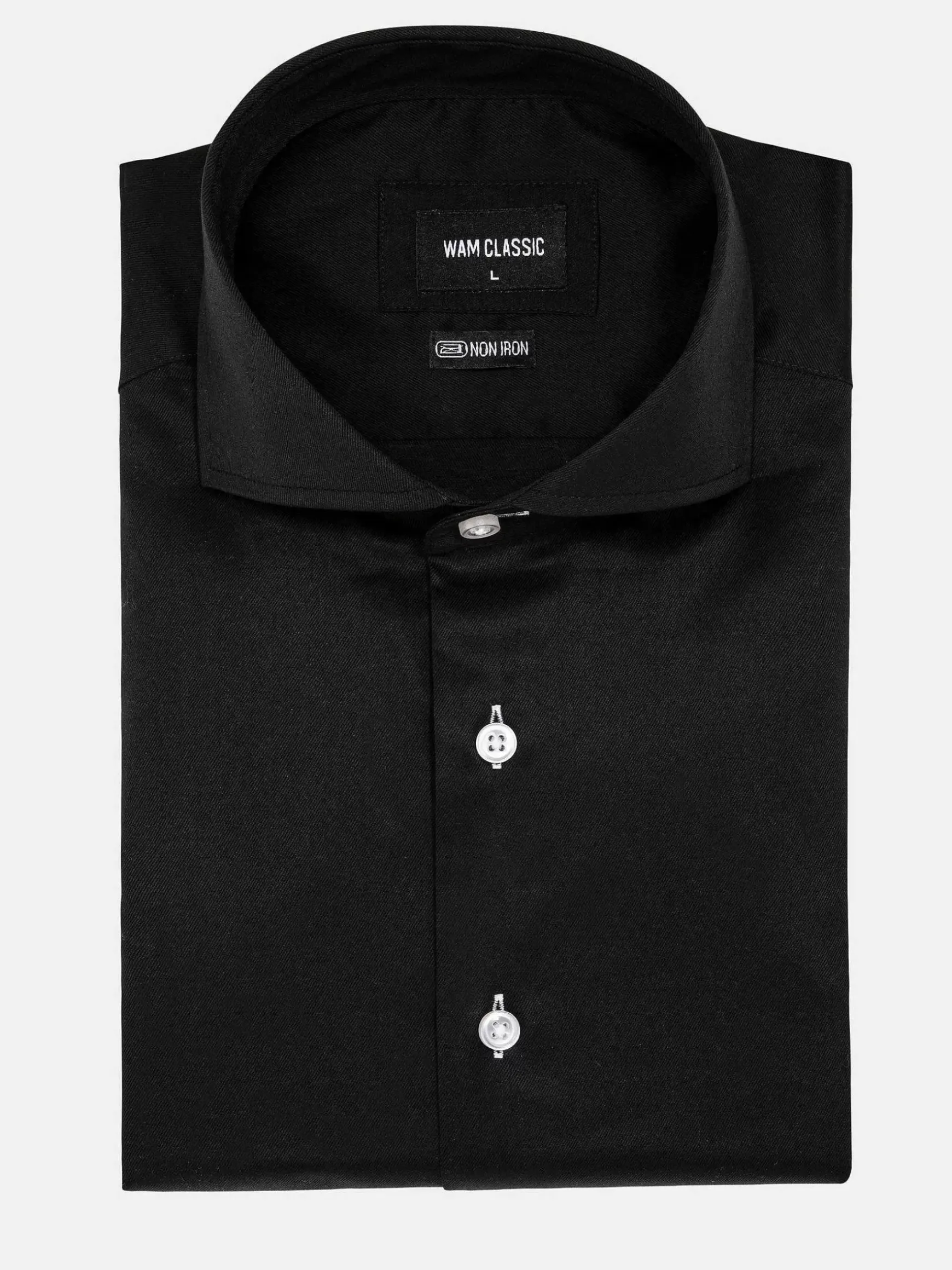 Overhemd Lange Mouw 75718 Sydney Black