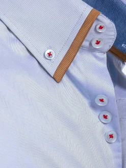 Overhemd Lange Mouw 75719 Victoria Light Blue