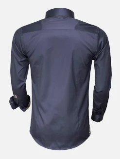 Overhemd Lange Mouw Roma Anthracite