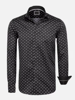Overhemd Lnage Mouw 75676 Kurt Black