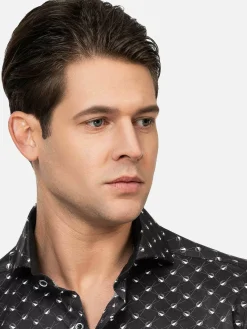 Overhemd Lnage Mouw 75676 Kurt Black