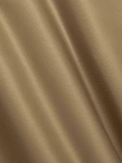 Owen Tailored Fit Beige Overhemd Korte Mouw