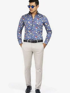 Pantalon 72257 Cesare Off White