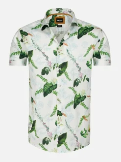 Parker Tailored Fit White Overhemd