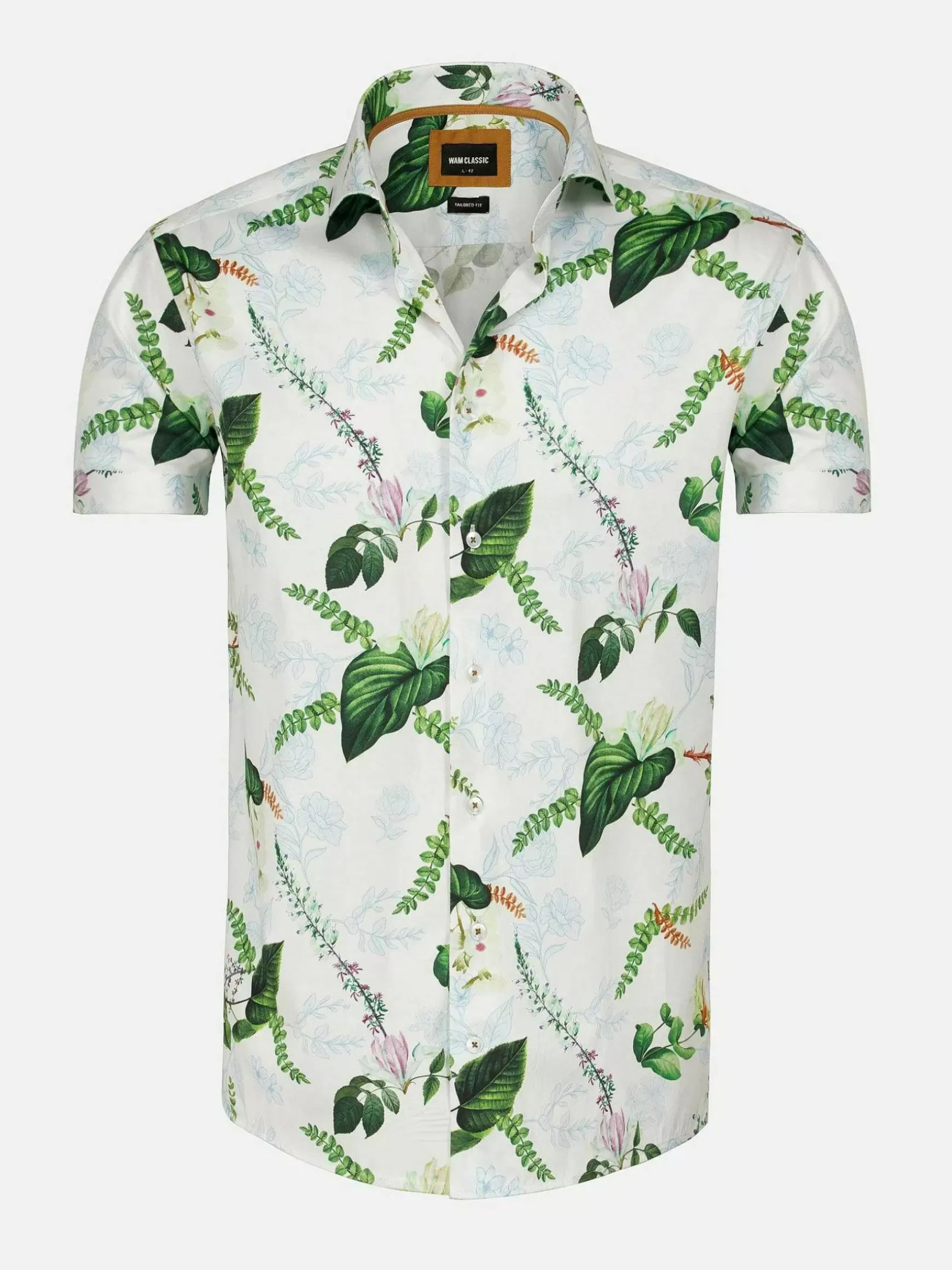 Parker Tailored Fit White Overhemd