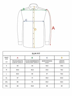 Pearl Solid White Overhemd Lange Mouw
