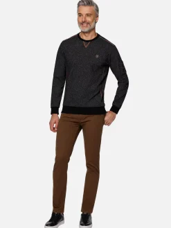 Phonix Crewneck Black Sweater