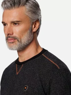 Phonix Crewneck Black Sweater