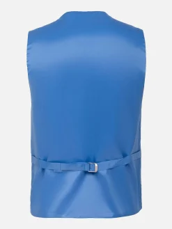 Plaid Vest 70048 Pelagie Islands Blue