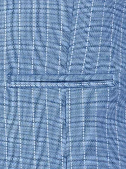 Plaid Vest 70048 Pelagie Islands Blue