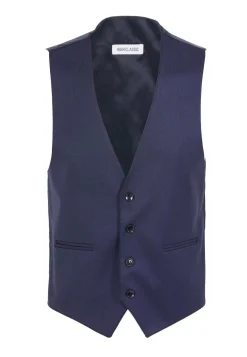 Plaid Vest 70071 Scotsville Navy