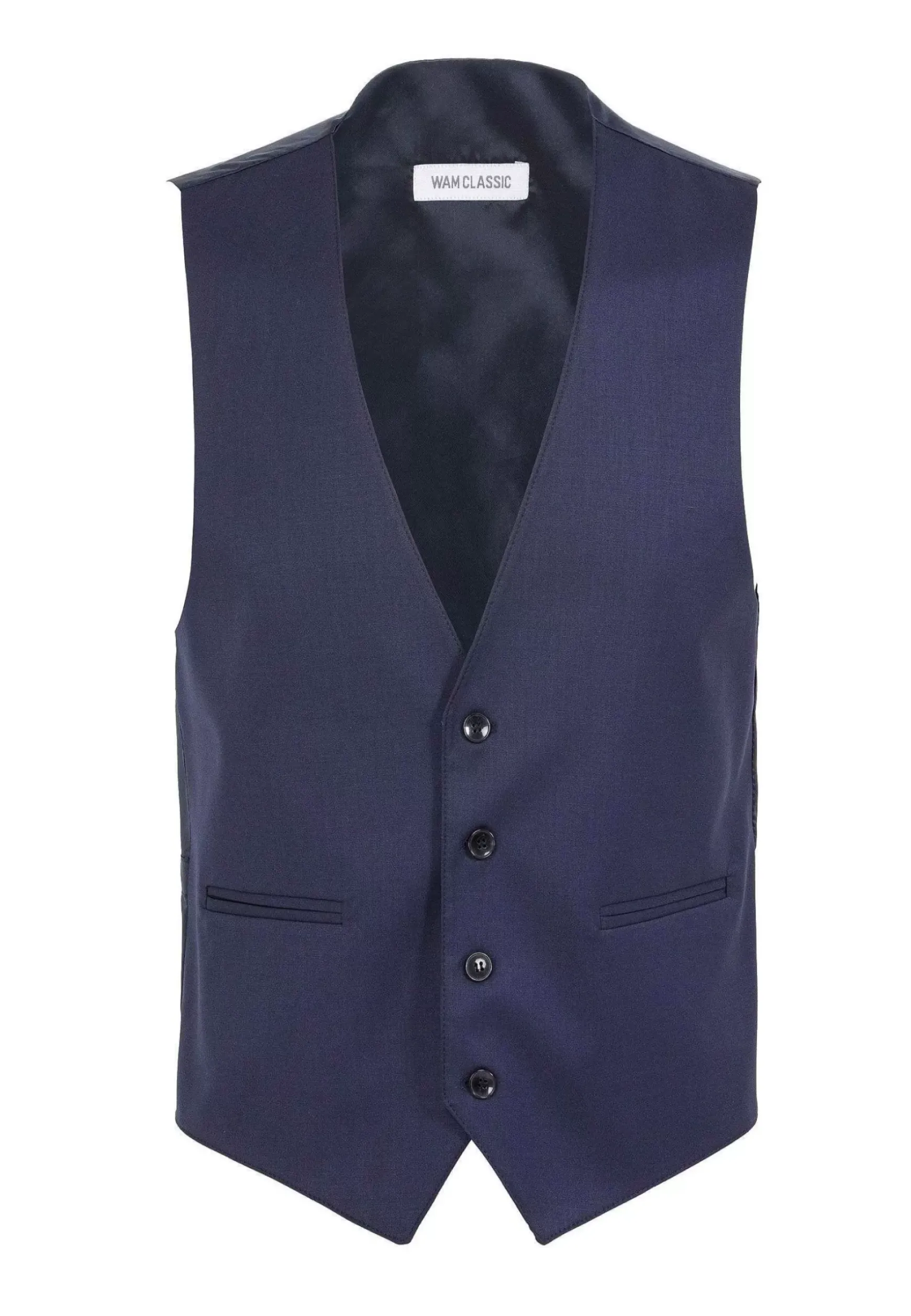 Plaid Vest 70071 Scotsville Navy