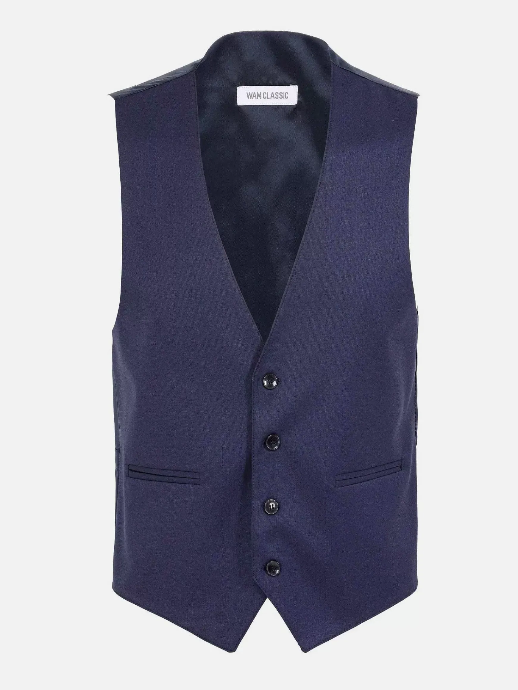 Plaid Vest 70071 Scotsville Navy