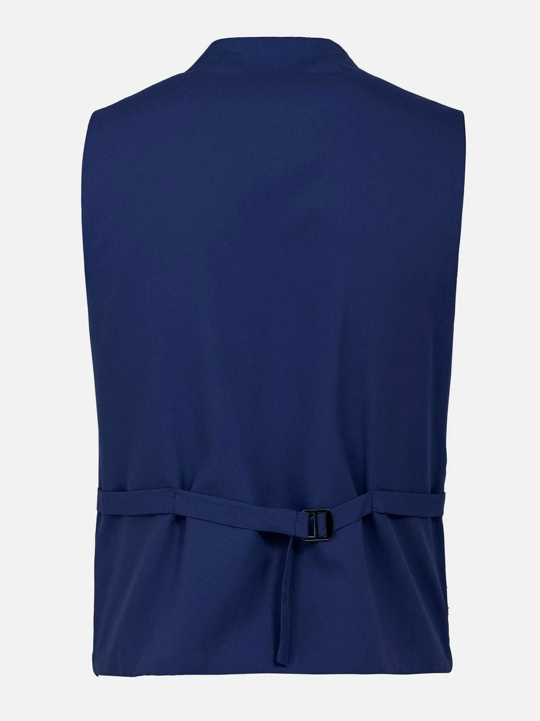 Plaid Vest Fabian Blue