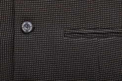 Plaid Vest Trieste 74094 Black Brown